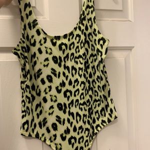 Urban planet leopard bodysuit